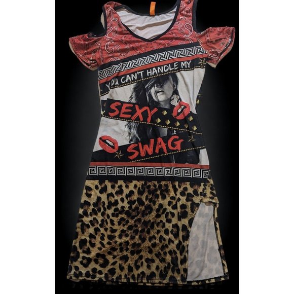 StyleB Cold Shoulder Sexy Swag Dress - Picture 1 of 12